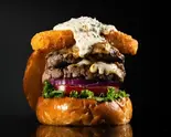 【リピート率No.1の上位互換】タルタルチーズハッシュバーガー【DX】 Tartar Cheese Hash Brown Burger【DX】（バンズの美味しいハンバーガーレストラン【潮見スキッパーズ】）