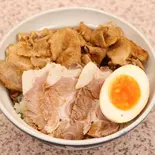 生姜焼きチャーシュー丼（萬来軒）