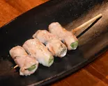 アスパラベーコン串（OM酒場）