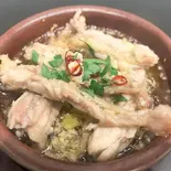 鶏せせりのアーリオオーリオ（trattoria craft）