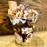 チョコレートナッツパフェchocolate nut parfait(毎日パフェ Mainichi pafe)