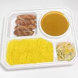 (チキンカレー)ソ-セ-ジ弁当セット (chicken curry)sausage bento set（エバーグリーン アジアン ダイニング）