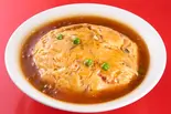 かに玉のあんかけご飯（さっぱり中華房 清香楼本館）