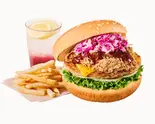 [セット]スパイシープルドポークバーガー（フレッシュネスバーガー トレアージュ白旗店）
