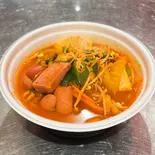 プデチゲ鍋（韓国居酒屋 トワヨ）