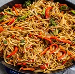 ベジタブルチャウミンVegetableChowmein（ニューナマステインディアンレストラン）