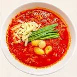 トマト辛麺（辛麺屋輪 広島本店）