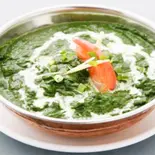 ほうれん草チキンカレー・Saag Chicken Curry（カレーハウス向ヶ丘遊園）