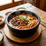 ユッケジャンスープ（焼肉犀天満橋店）
