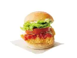 単品ヤンニョムチキンバーガー（bb.qオリーブチキンカフェ JR天満駅前店）