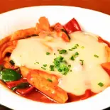 チーズトッポッキ（韓国食堂＆韓甘味ハヌリ下北沢店）