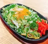 ねぎ玉焼きそば（【大阪名物 揚げたこ焼き・イカ焼き】粉もん屋 清水店）