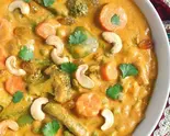 Vegetable Kurma ベジタブル クルマ 700円(ニルワナム 南インド料理レストラン 神谷町店 Nirvanam South Indian restaurant Kamiyacho branch)