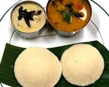 イドリー サンバー Idli Sambar - 2 Pieces（南インド料理 マハラニ）