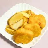 ポテナゲ(オーブンチキンナゲット3個とオーブンポテト) Pote-nage (3 chicken nuggets and oven fries)（ポキ丼キッチン）