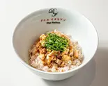 チャーシューと九条ネギのご飯(ハーフサイズ) Roast Pork Fillet ＆ Kujo Spring Onion on Rice (Half)（ドゥエイタリアン GINZA GUCHI）