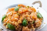 海老ビリヤニ Shrimp Biryani(インド料理&本格カレー ドールパタン DHORPATAN 西大井店)