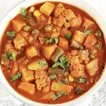 ミックス野菜カレー Mixed Vegetable Curry（ナマステ ガネシャマハル 大開店）