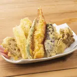 天ぷら盛り合わせ（東京とろろそば 横浜美しが丘店）