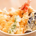 海老鶏天丼(おいしい 富士屋)