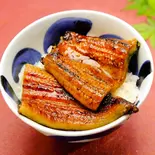 うな丼【特】(柴漬け付き)（築地DINING金のうなぎ 中村橋店）
