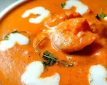 バターエビカレー Butter Shrimp Curry（インドレストラン ひまわり）