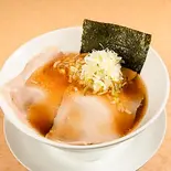 オレンジと貝 ラーメン（一麺天に通ず）