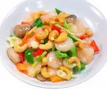 エビとカシューナッツの炒め（知味軒）