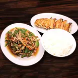 チンジャオロース定食(珉珉 曽根崎店)