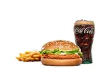タルタルチキンバーガーセット（バーガーキング 六本松駅前）