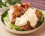 ヘルシーな揚げてないチキン南蛮風 chicken nanban（東京豚汁 出汁と味噌の可能性。本店）