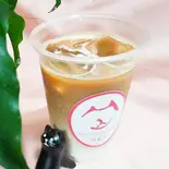 アイスカフェラテ（猫本山）