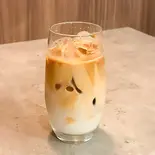 アイスカフェラテ(キエスコーヒー)