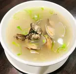 アサリ酒蒸しスープ(酔香園)