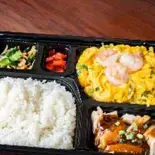 エビと玉子の炒めセット（中国飯店 福龍門）