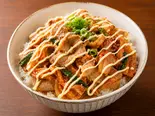 豚キムチ丼（Food Bar CLAN）