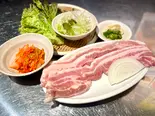 サムギョプサルセット1人前（焼肉ホルモンぺごぱ別館蒲田店）