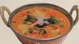 ミックス野菜カレー Mix Vegetable Curry（Chill Mandu）