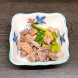 親鳥ももピーマン炒め（笑食）
