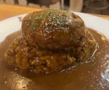 【テレビ出演】ほぼ店内価格！メガハンバーグカリー Mega Hamburg Steak Curry（欧風カレー専門店 いずみカリー神戸元町店）