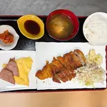 とんかつ定食（お食事処のりちゃん）
