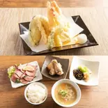 天ぷら盛り合わせ【豚汁/選べる一品/ごはんセット】（和洋レストラン 岩崎）