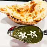 ほうれん草チキンカレーセット spinach chicken curry set(EVEREST DINING)