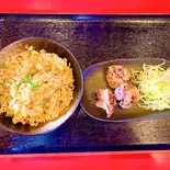 チャーハンからあげセット（お食事処 二葉屋）