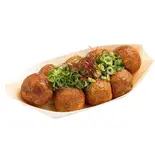 九条ネギ盛りポン酢たこ焼き8個（月だこ）