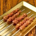 新疆ラム5小串(ジンギスカンラムモモ焼き)