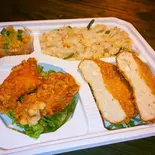 とうふメンチカツと唐揚げのお弁当（創作とうふダイニング 蒼）