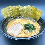 旨辛のり増醤油豚骨らーめん（【横濱家系ラーメン】竹村家）