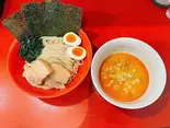 赤家の醤油つけ麵(横浜家系ラーメン赤家新井薬師前店)