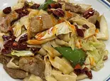 牛肉炒め刀削麺（中華料理 錦園）